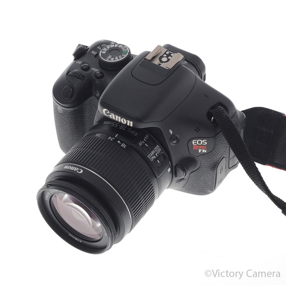 Canon EOS Rebel T3i 18.7mp Digital Camera with EF-S 18-55mm Lens [EXC] image 2