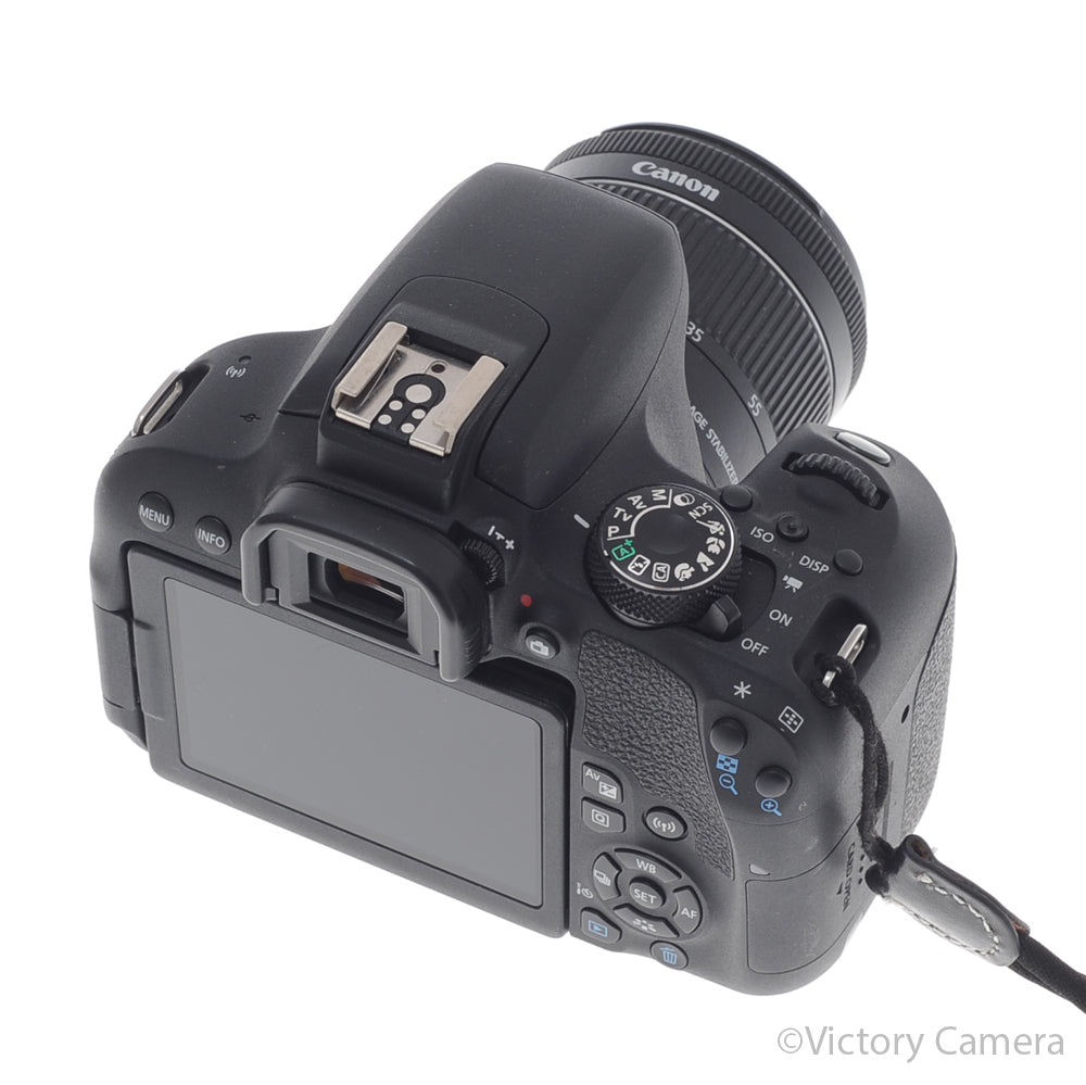 Canon EOS Rebel T7i 24.2MP Digital SLR Camera w/ 18-55mm Zoom Len [EXC+] image 3
