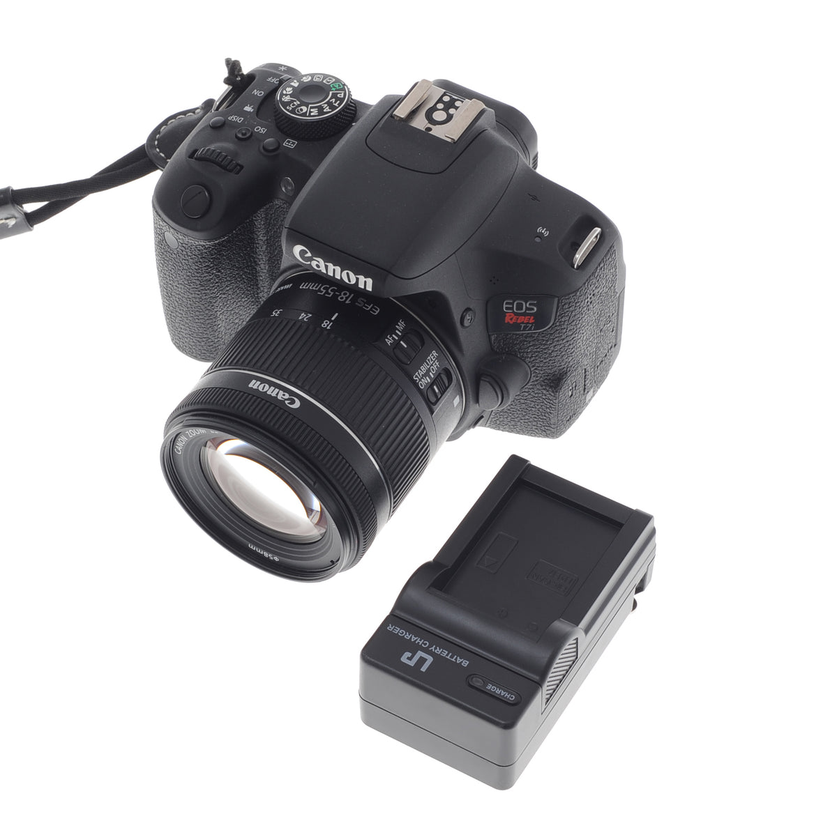 Canon EOS Rebel T7i 24.2MP Digital SLR Camera w/ 18-55mm Zoom Len [EXC+] image 5