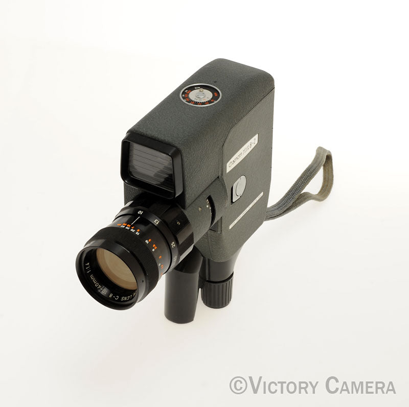 Canon Reflex Zoom 8-2 8mm Motion Picture Film Camera [EXC+] - Victory Camera