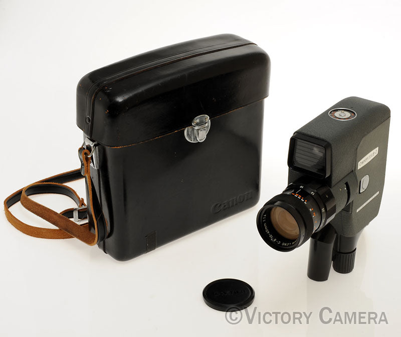 Canon Reflex Zoom 8-2 8mm Motion Picture Film Camera [EXC+] - Victory Camera