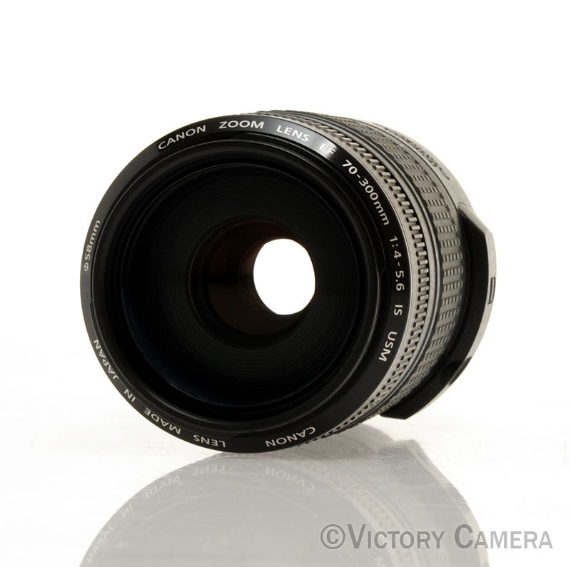 Canon EOS EF 70-300mm f4-5.6 IS USM Telephoto Zoom Lens [EXC+] - Victory Camera