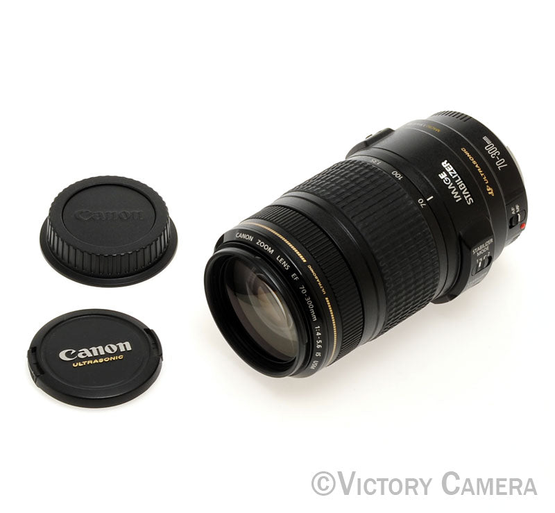 Canon EOS EF 70-300mm f4-5.6 IS USM Telephoto Zoom Lens [EXC+] - Victory Camera