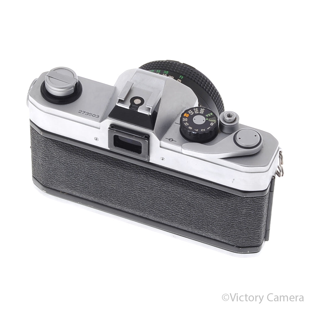 Canon TX Chrome 35mm SLR Camera w/ 50mm f1.8 Lens [EXC] - Victory Camera
