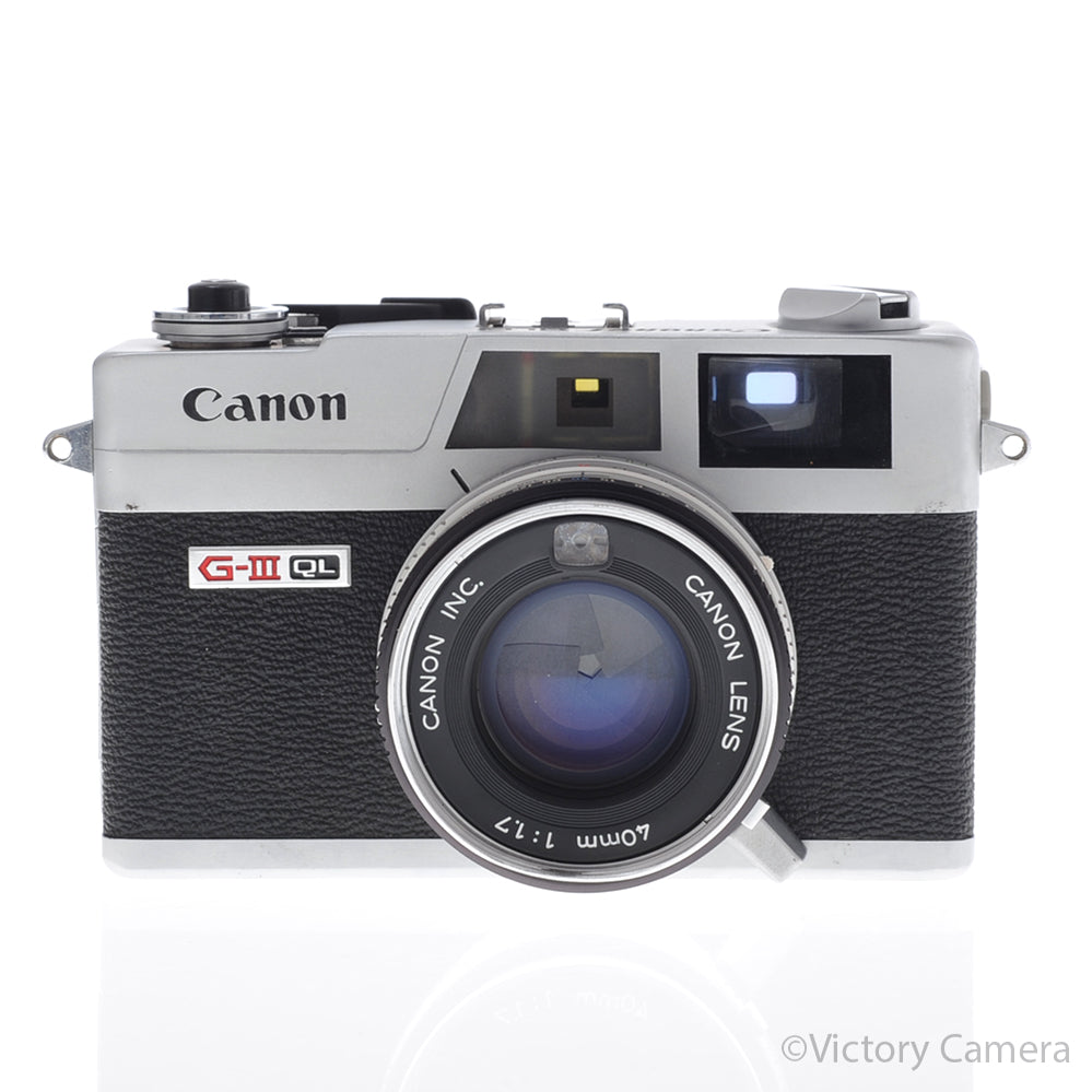 Canon Canonet QL17 QL-17 GIII Rangefinder Camera w/ 40mm f1.7 Lens [EXC] image 1