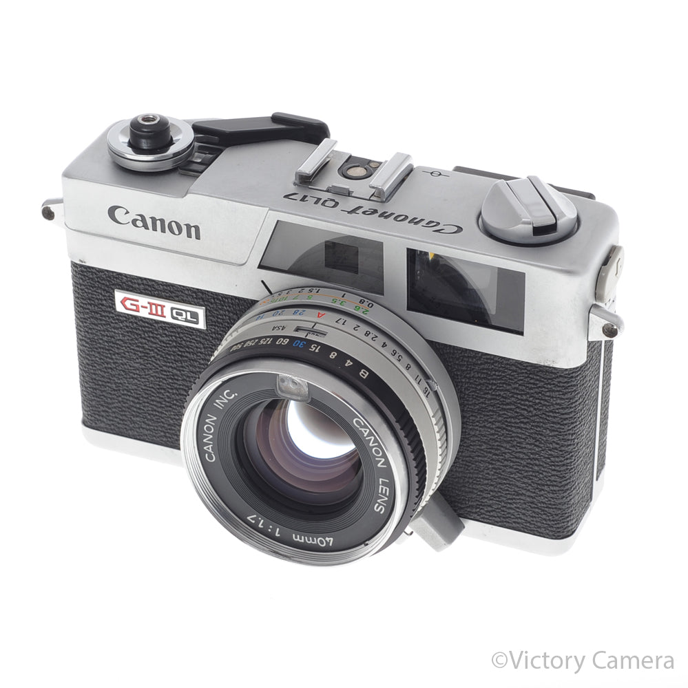 Canon Canonet QL17 QL-17 GIII Rangefinder Camera w/ 40mm f1.7 Lens [EXC] image 2