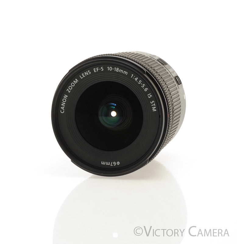 Canon EF-S 10-18mm f4.5-5.6 IS STM Wide Angle Zoom Lens [EXC+]