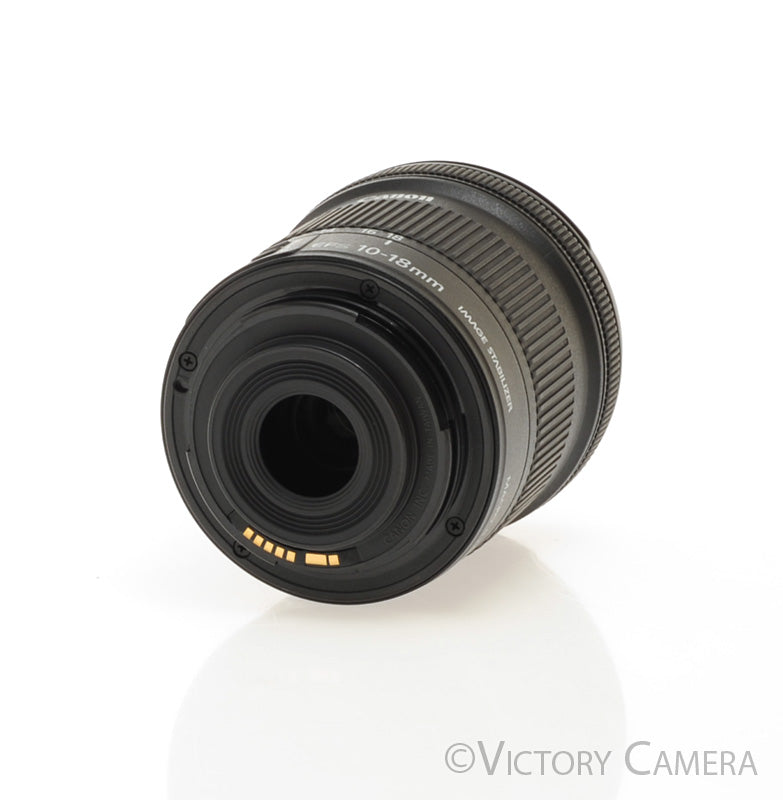 Canon EF-S 10-18mm f4.5-5.6 IS STM Wide Angle Zoom Lens [EXC+]
