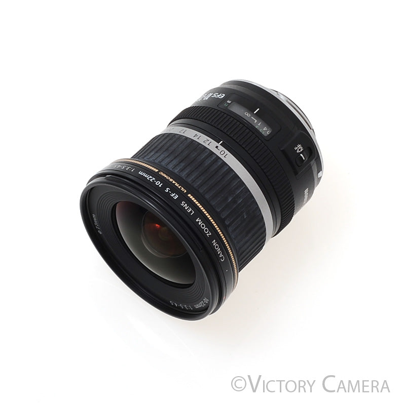 Canon EF-S 10-22mm f3.5-4.5 USM Wide Angle Zoom Lens [EXC] - Victory Camera
