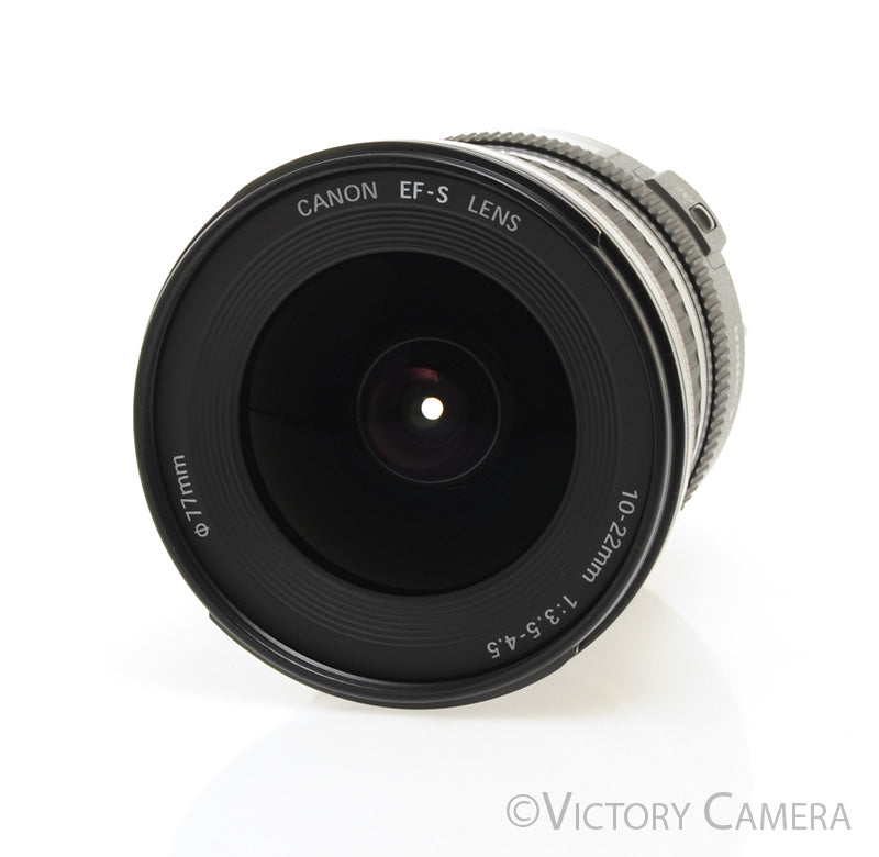 Canon EF-S 10-22mm f3.5-4.5 USM Wide Angle Zoom Lens w/ Shade [MINT-] - Victory Camera