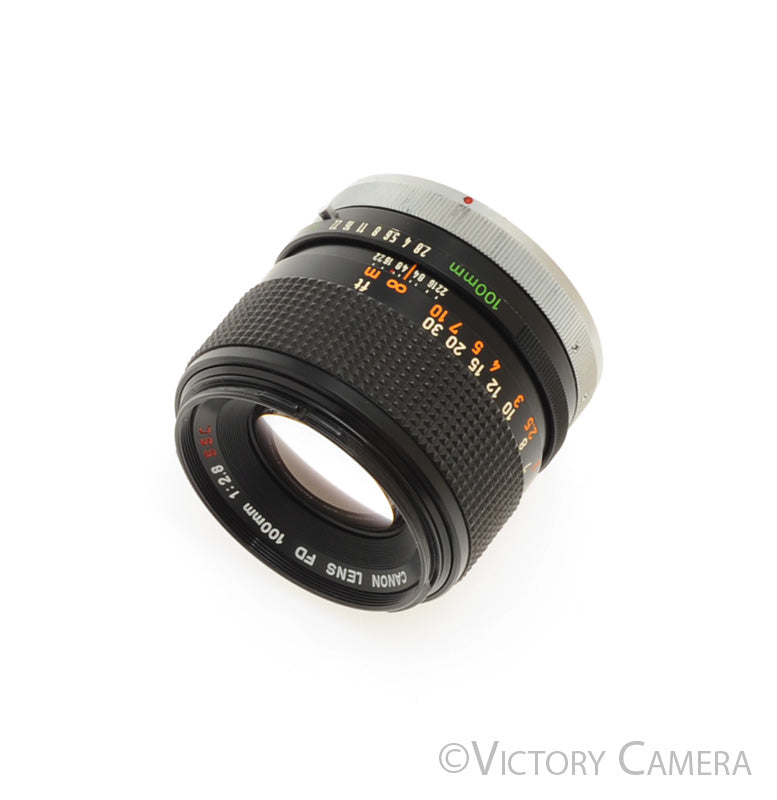 Canon FD 100mm f2.8 S.S.C. Telephoto Prime Lens [EXC] - Victory Camera