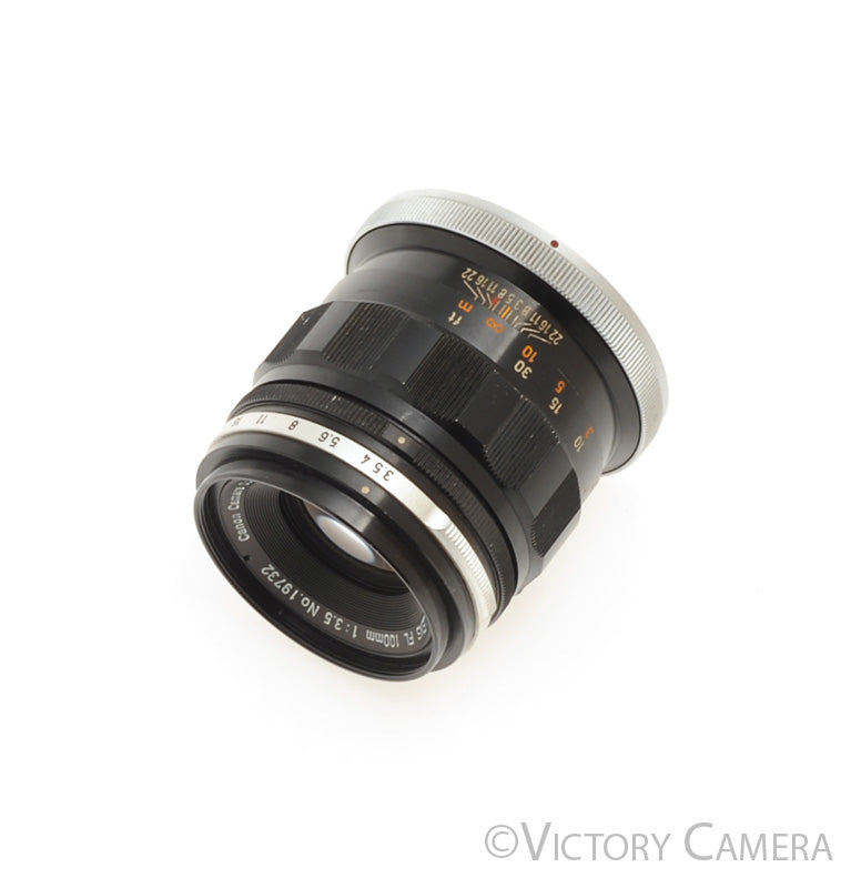 Canon FL 100mm f3.5 Telephoto Prime Lens [EXC-] - Victory Camera