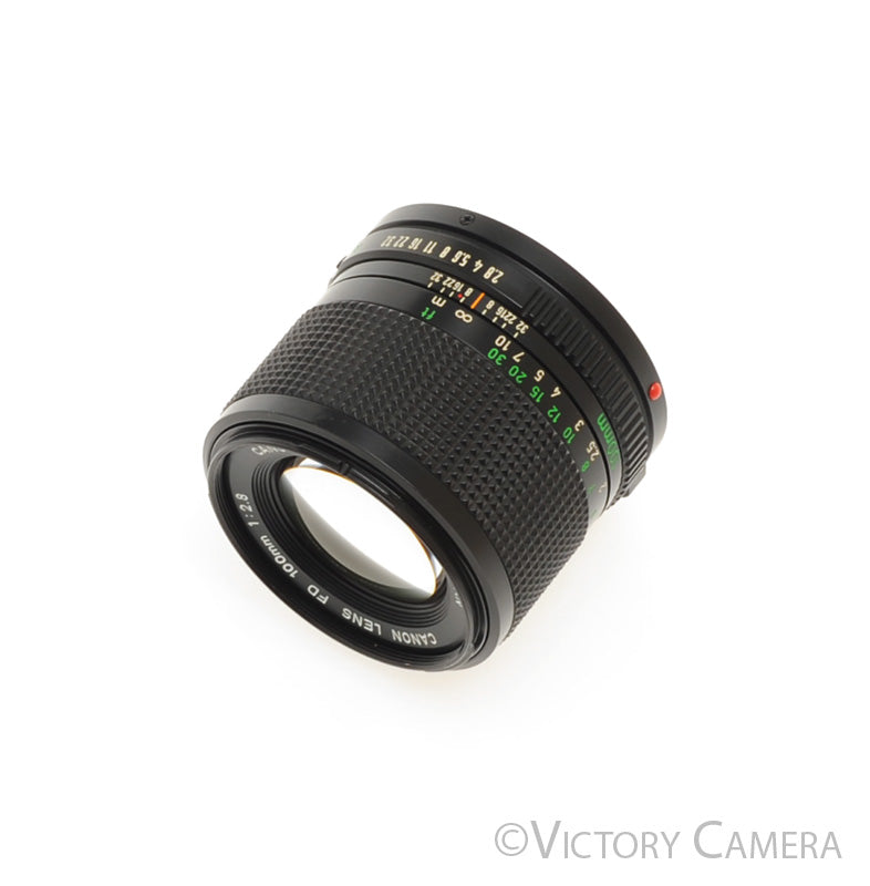 Canon FD 100mm f2.8 (late version) Manual Focus Lens [EXC] - Victory Camera