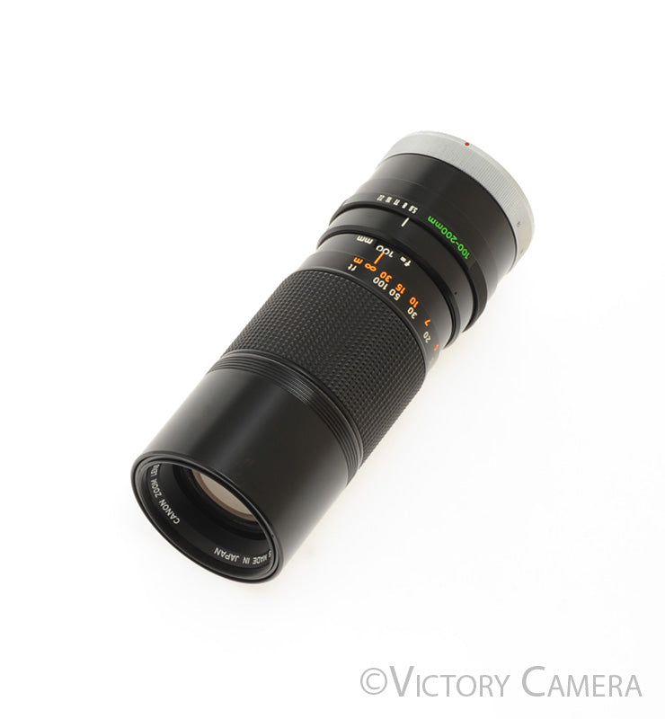 Canon FD 100-200mm f5.6 Manual Focus Telephoto Zoom Lens [EXC] - Victory Camera