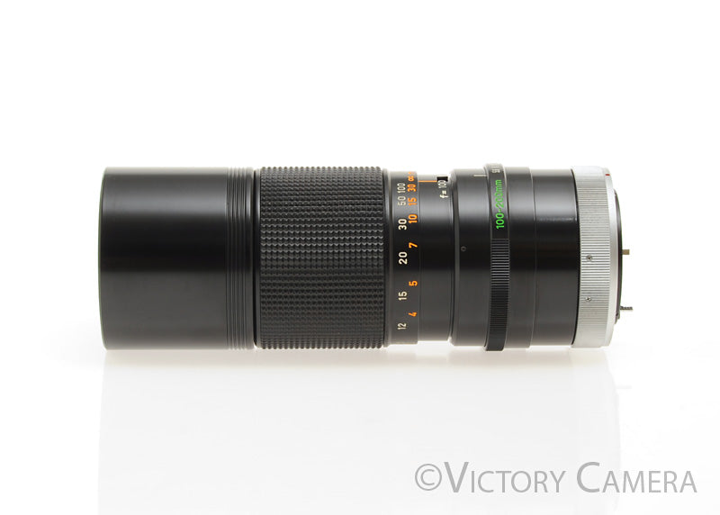 Canon FD 100-200mm f5.6 Manual Focus Telephoto Zoom Lens [EXC] - Victory Camera