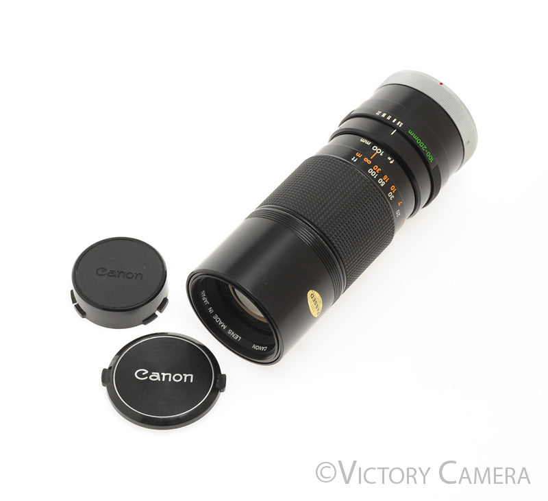 Canon FD 100-200mm f5.6 Manual Focus Telephoto Zoom Lens [EXC-] - Victory Camera