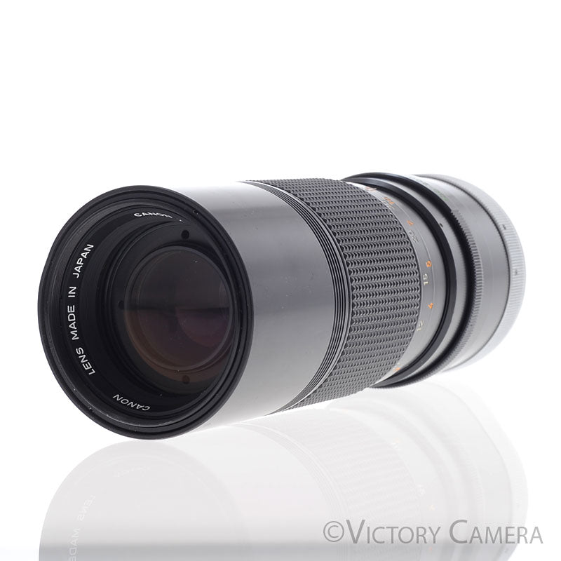 Canon FD 100-200mm f5.6 Manual Focus Telephoto Zoom Lens [EXC] - Victory Camera