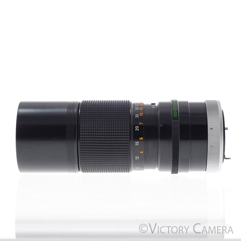Canon FD 100-200mm f5.6 Manual Focus Telephoto Zoom Lens [EXC] - Victory Camera