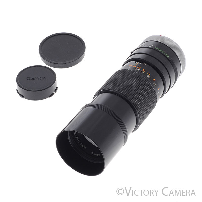 Canon FD 100-200mm f5.6 Manual Focus Telephoto Zoom Lens  [EXC+] - Victory Camera