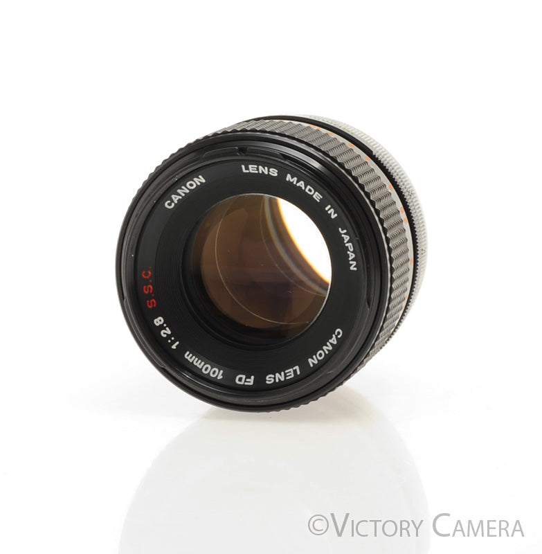 Canon FD 100mm f2.8 S.S.C. Telephoto Prime Lens [EXC] - Victory Camera