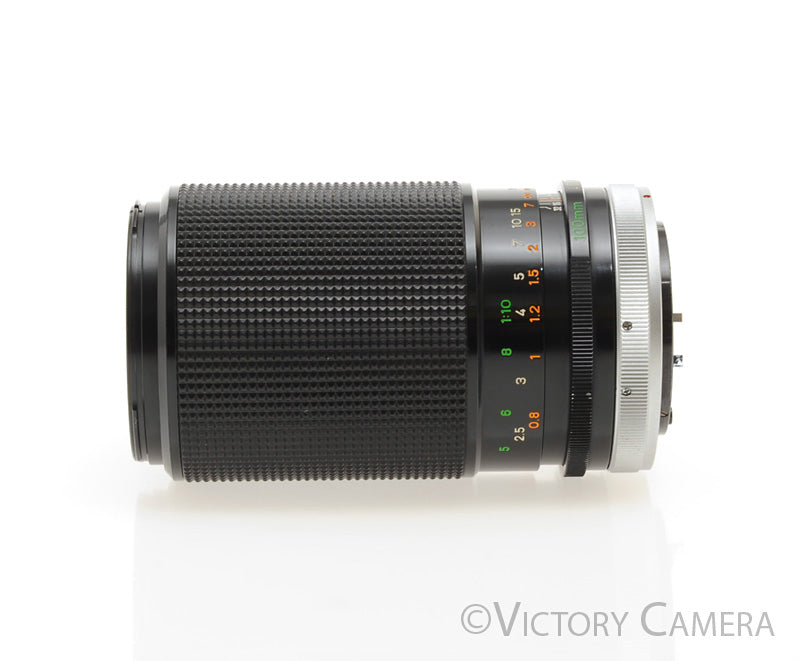 Canon 100mm f4 S.C. FD Telephoto Macro Lens - Victory Camera