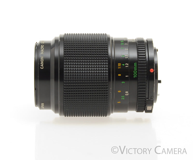 Canon FD 100mm f4 FD Telephoto Macro Lens (Late Version) [EXC] - Victory Camera