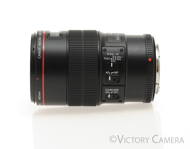 Canon EOS EF 100mm f2.8 L IS USM Macro AF Telephoto Prime Lens  [MINT] - Victory Camera