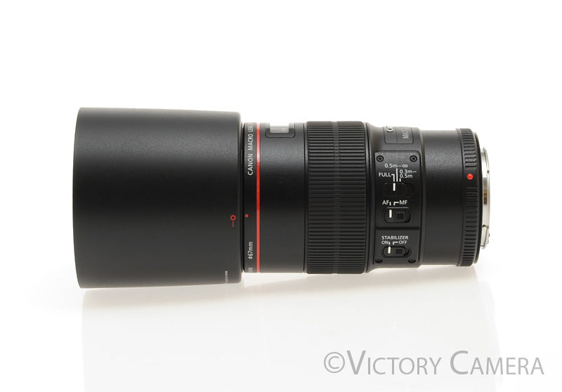 Canon EOS EF 100mm f2.8 L IS USM Macro AF Telephoto Prime Lens  [MINT] - Victory Camera