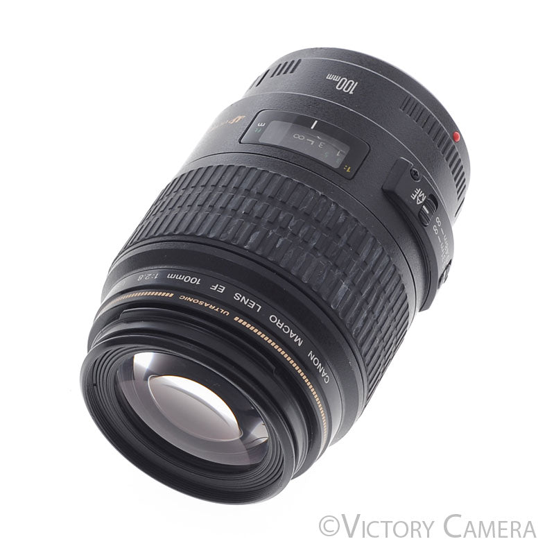 Canon EOS EF 100mm f2.8 USM 1:1 Macro AF Telephoto Prime Lens [EXC-]