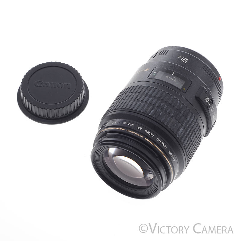 Canon EOS EF 100mm f2.8 USM 1:1 Macro AF Telephoto Prime Lens [EXC-]