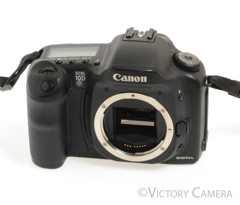 Canon EOS 10D 6.3MP Digital SLR Camera Body w/ Charger [EX+] - Victory Camera