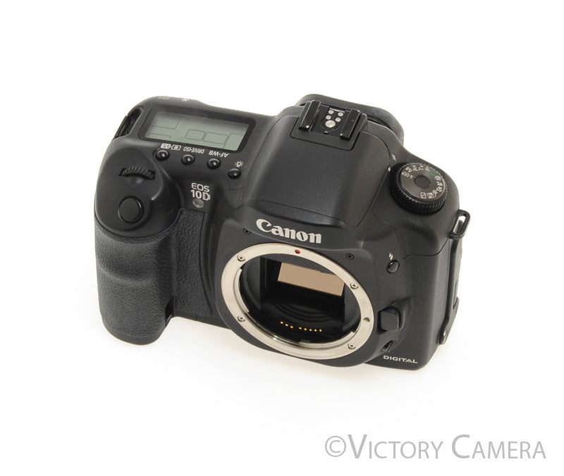 Canon EOS 10D 6.3MP Digital SLR Camera Body w/ Charger [EXC+] - Victory Camera