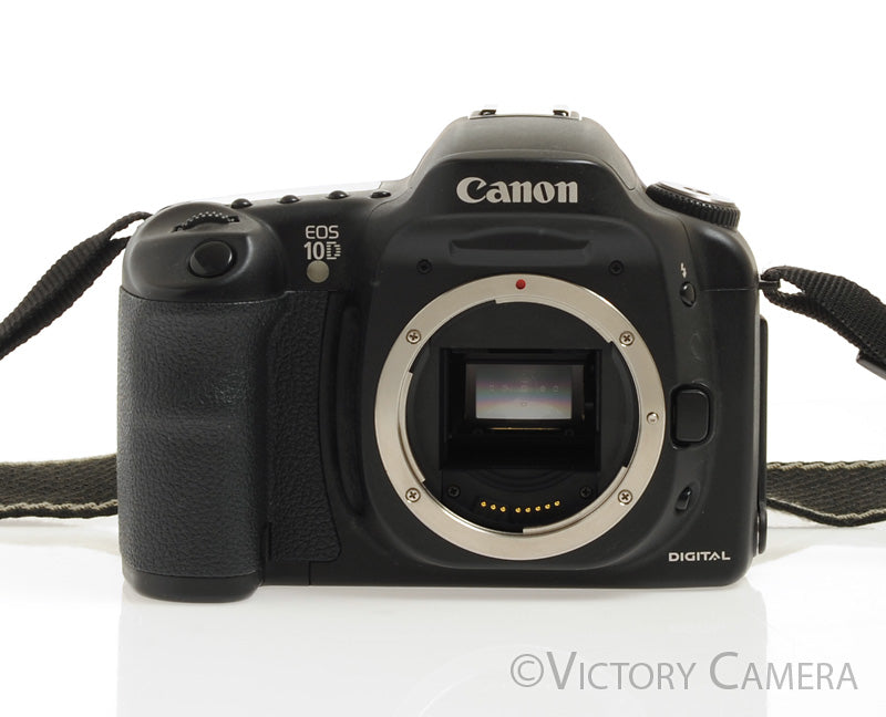 Canon EOS 10D 6.3MP Digital SLR Camera Body w/ Charger [EX+] - Victory Camera