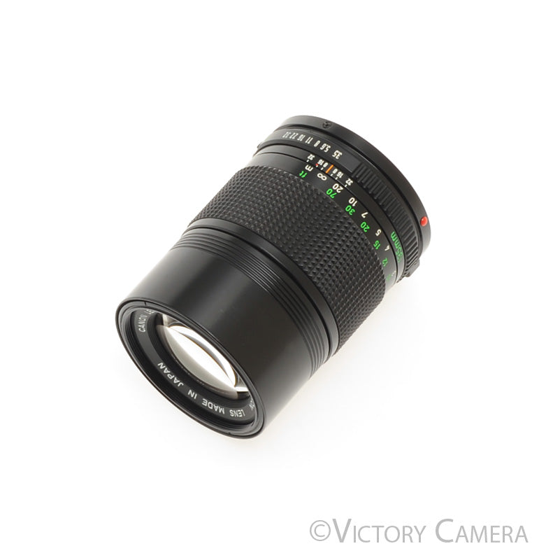 Canon FD 135mm F3.5 (late version) Telephoto Prime Lens  [EXC] - Victory Camera