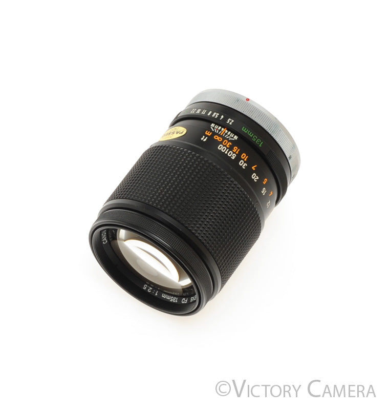 Canon FD 135mm f2.5 Fast Telephoto Prime Lens [GOOD] - Victory Camera