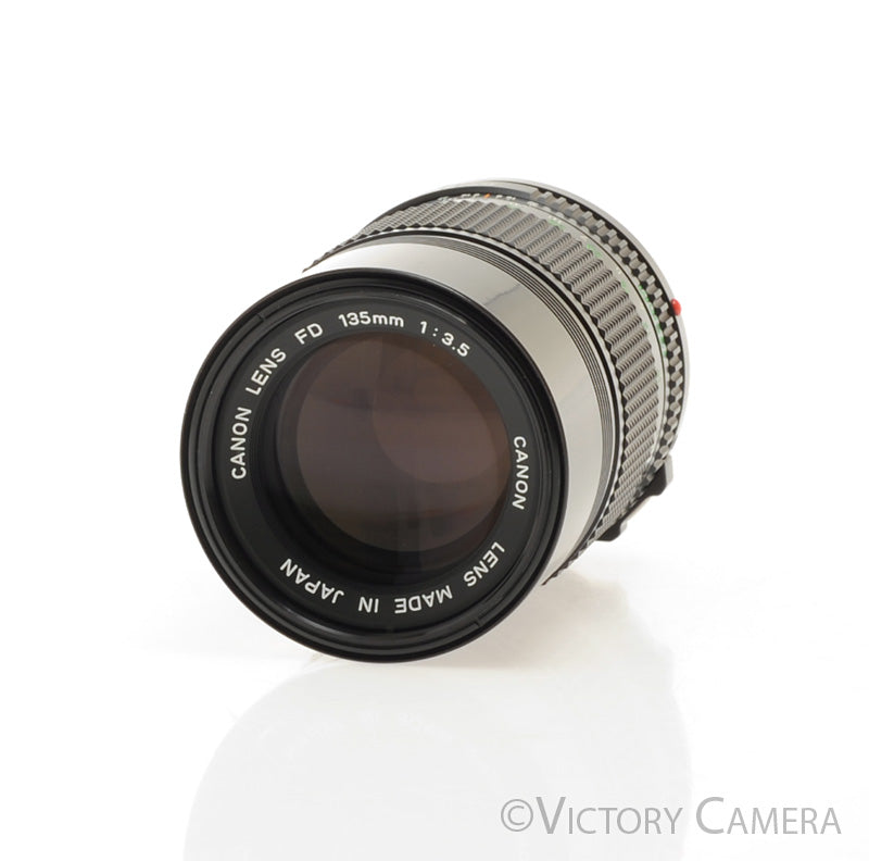Canon FD 135mm F3.5 (late version) Telephoto Prime Lens  [EXC] - Victory Camera