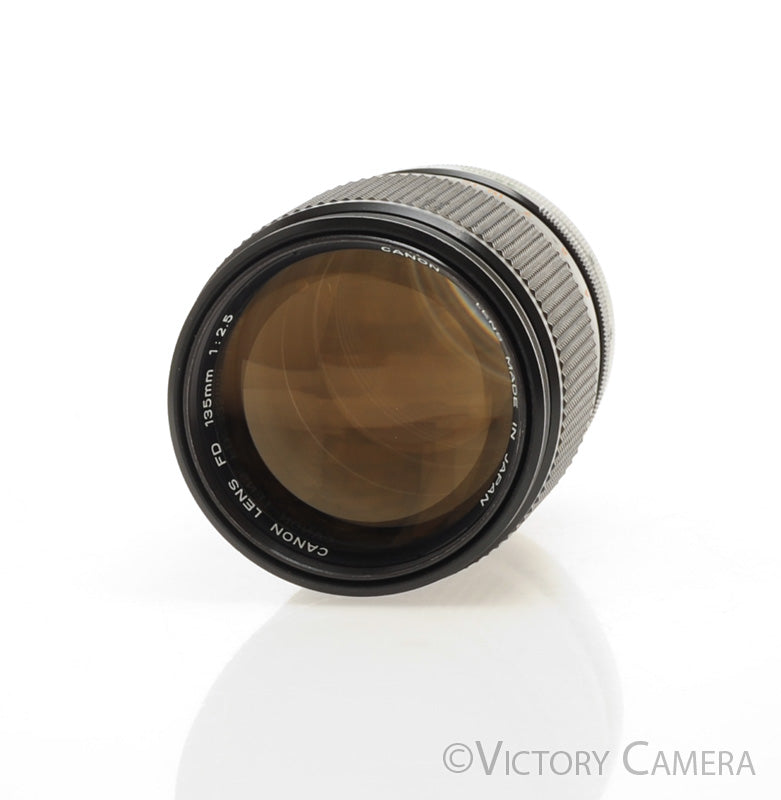 Canon FD 135mm f2.5 Fast Telephoto Prime Lens  [EXC+] - Victory Camera