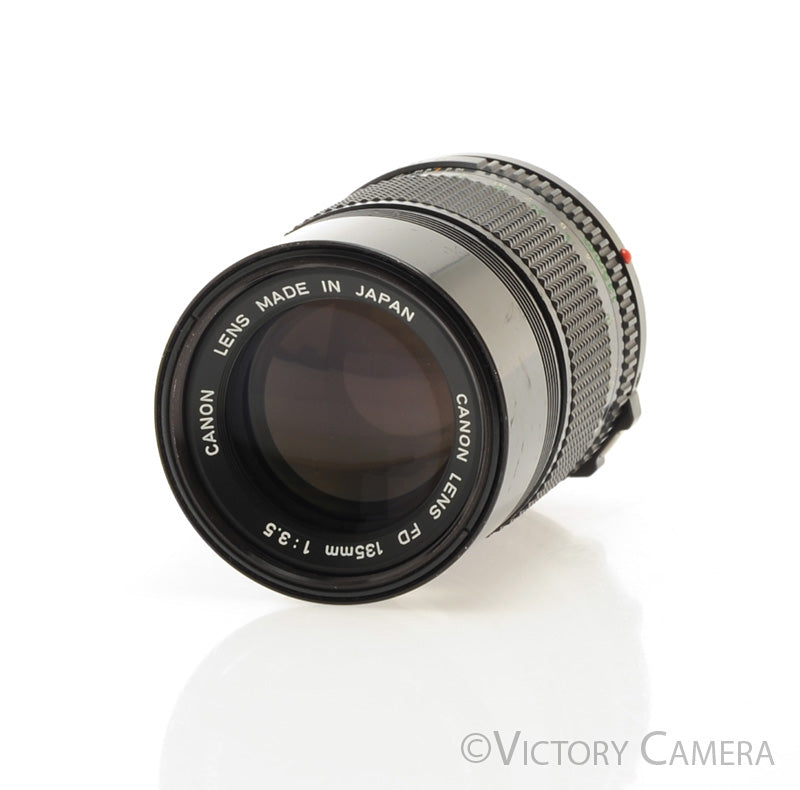 Canon FD 135mm F3.5 (late version) Telephoto Prime Lens [EXC] - Victory Camera