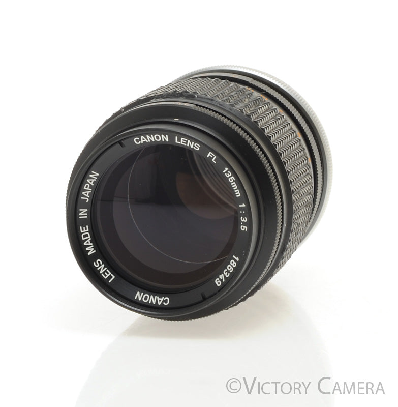 Canon FL 135mm F3.5 Telephoto Prime Lens for FD Mount [EXC+] - Victory Camera