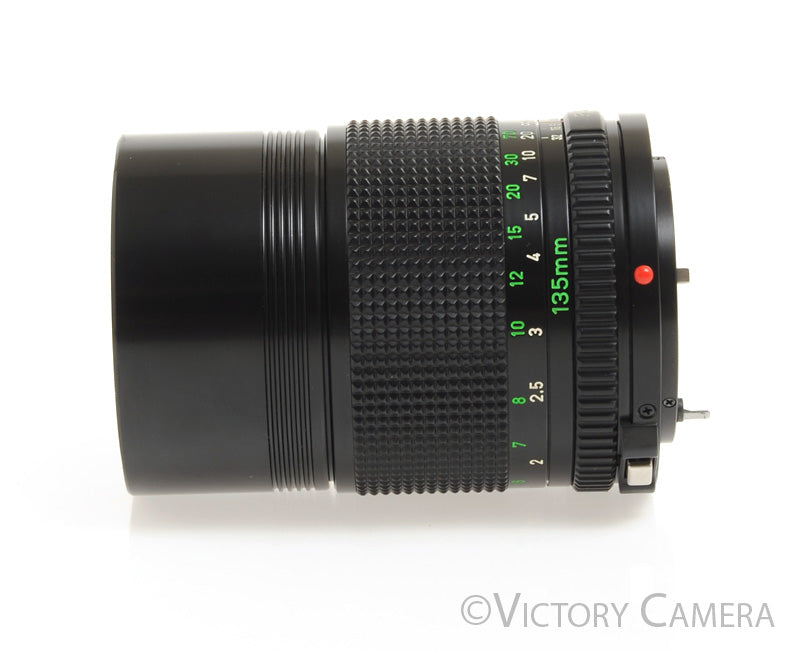 Canon FD 135mm F3.5 (late version) Telephoto Prime Lens [GOOD] - Victory Camera