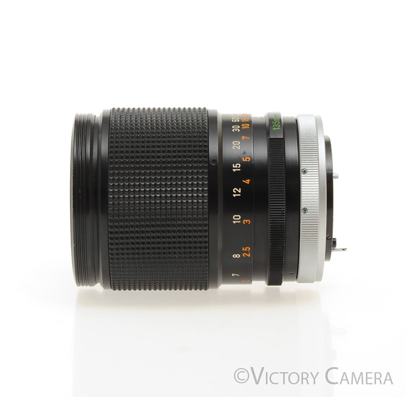 Canon FD 135mm f2.5 Fast Telephoto Prime Lens  [EXC+] - Victory Camera