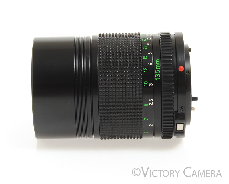 Canon FD 135mm F3.5 (late version) Telephoto Prime Lens  [MINT-] - Victory Camera