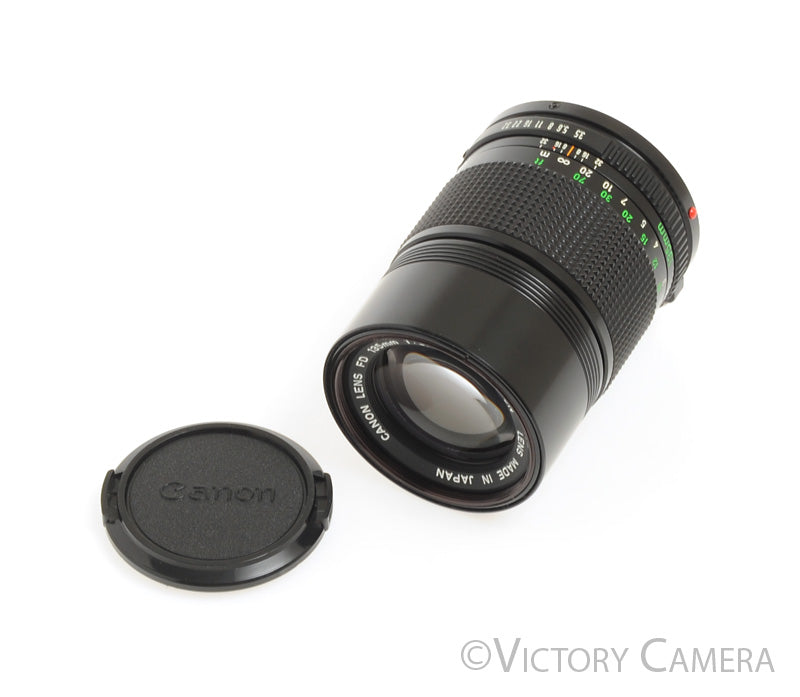 Canon FD 135mm F3.5 (late version) Telephoto Prime Lens [GOOD] - Victory Camera