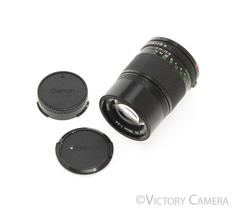Canon FD 135mm F3.5 (late version) Telephoto Prime Lens [EXC] - Victory Camera