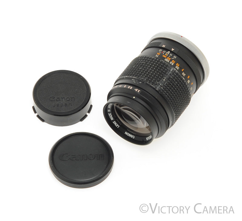 Canon FL 135mm F3.5 Telephoto Prime Lens for FD Mount [EXC+] - Victory Camera