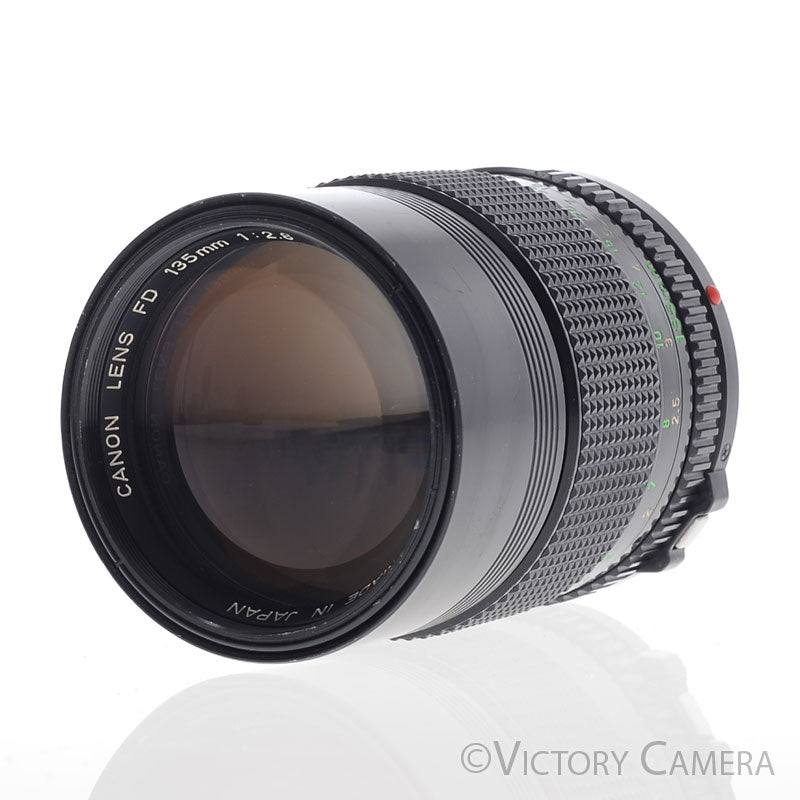 Canon FD 135mm f2.8 (late version) Telephoto Portrait Lens [EXC] - Victory Camera