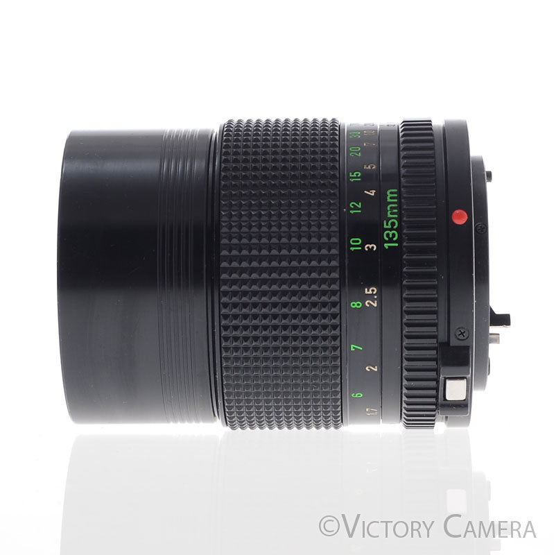 Canon FD 135mm f2.8 (late version) Telephoto Portrait Lens [EXC] - Victory Camera