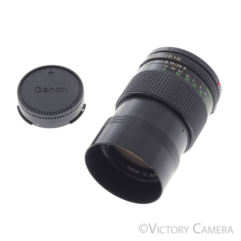 Canon FD 135mm f2.8 (late version) Telephoto Portrait Lens [EXC] - Victory Camera