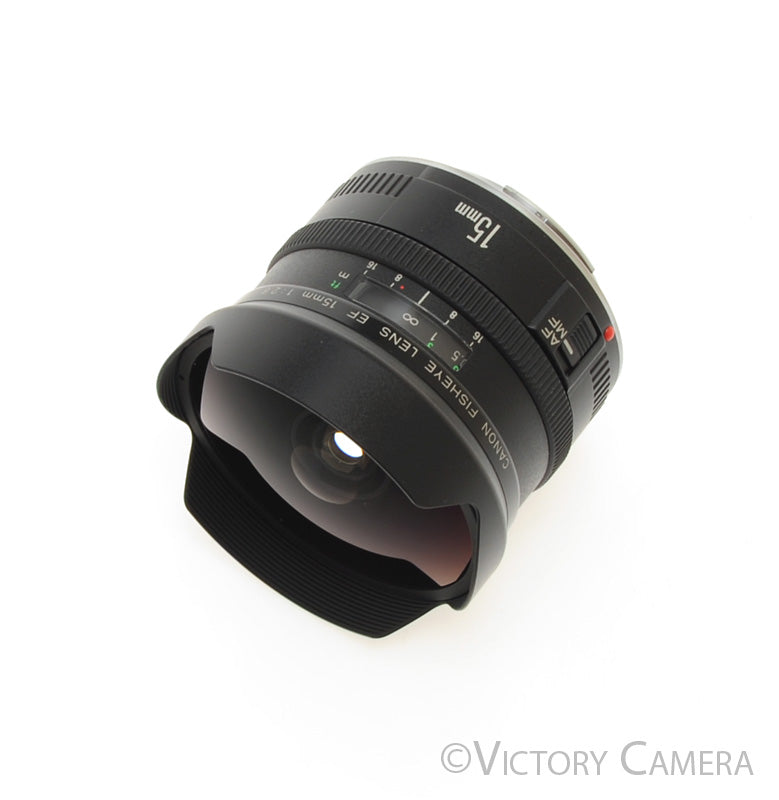 Canon EF 15mm f2.8 Fisheye Wide Angle Prime Lens [EXC+] - Victory Camera
