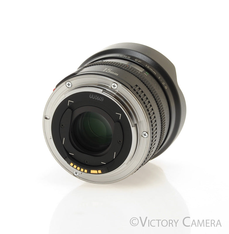 Canon EF 15mm f2.8 Fisheye Wide Angle Prime Lens [EXC+] - Victory Camera